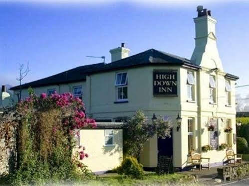 The Highdown Inn Totland Exteriör bild